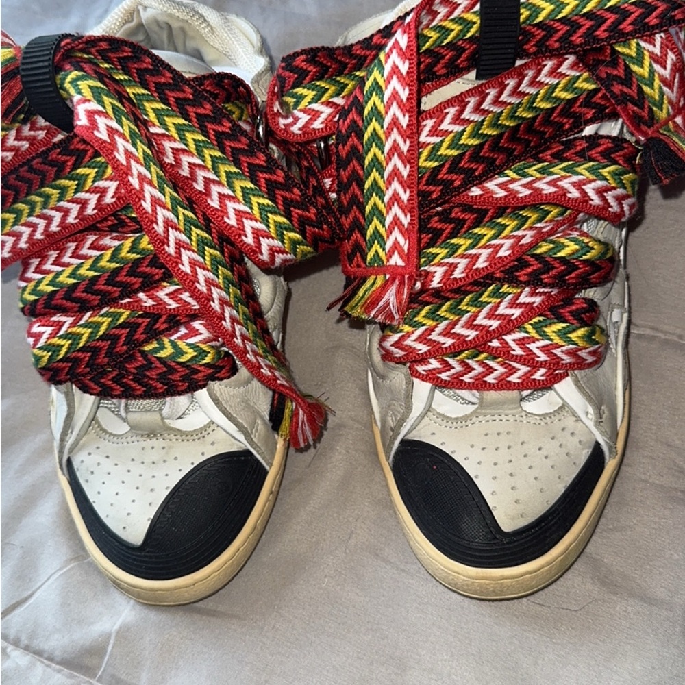 Lanvin Women's Sneakers with Multicolor Laces